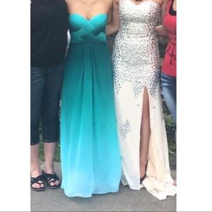 La Femme ombré prom dress